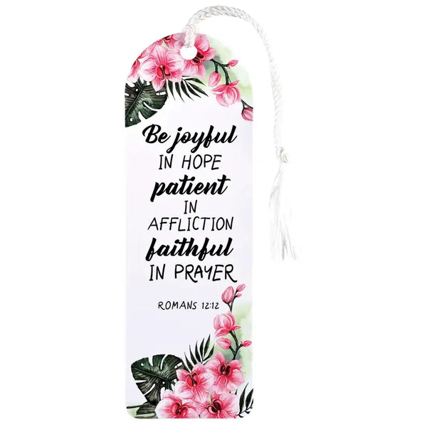 Tassel Bookmark Be Joyful In Hope Dicksons Inc