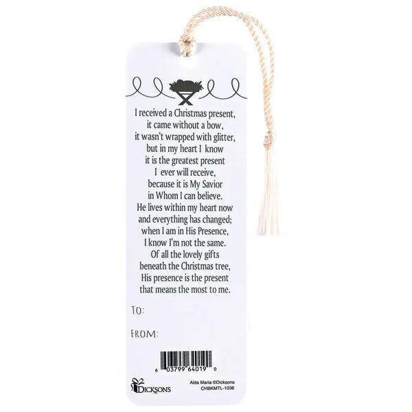 Tassel Bookmark Jesus The Greatest Gift Dicksons Inc