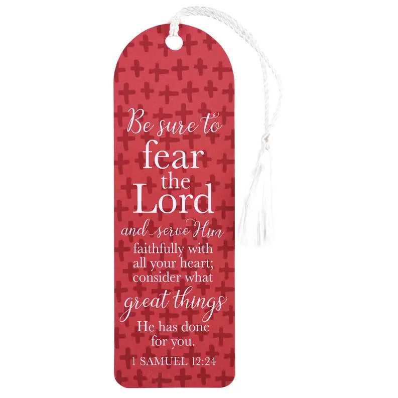 Tassel Bookmark Serve Him Faithfully Dicksons Inc