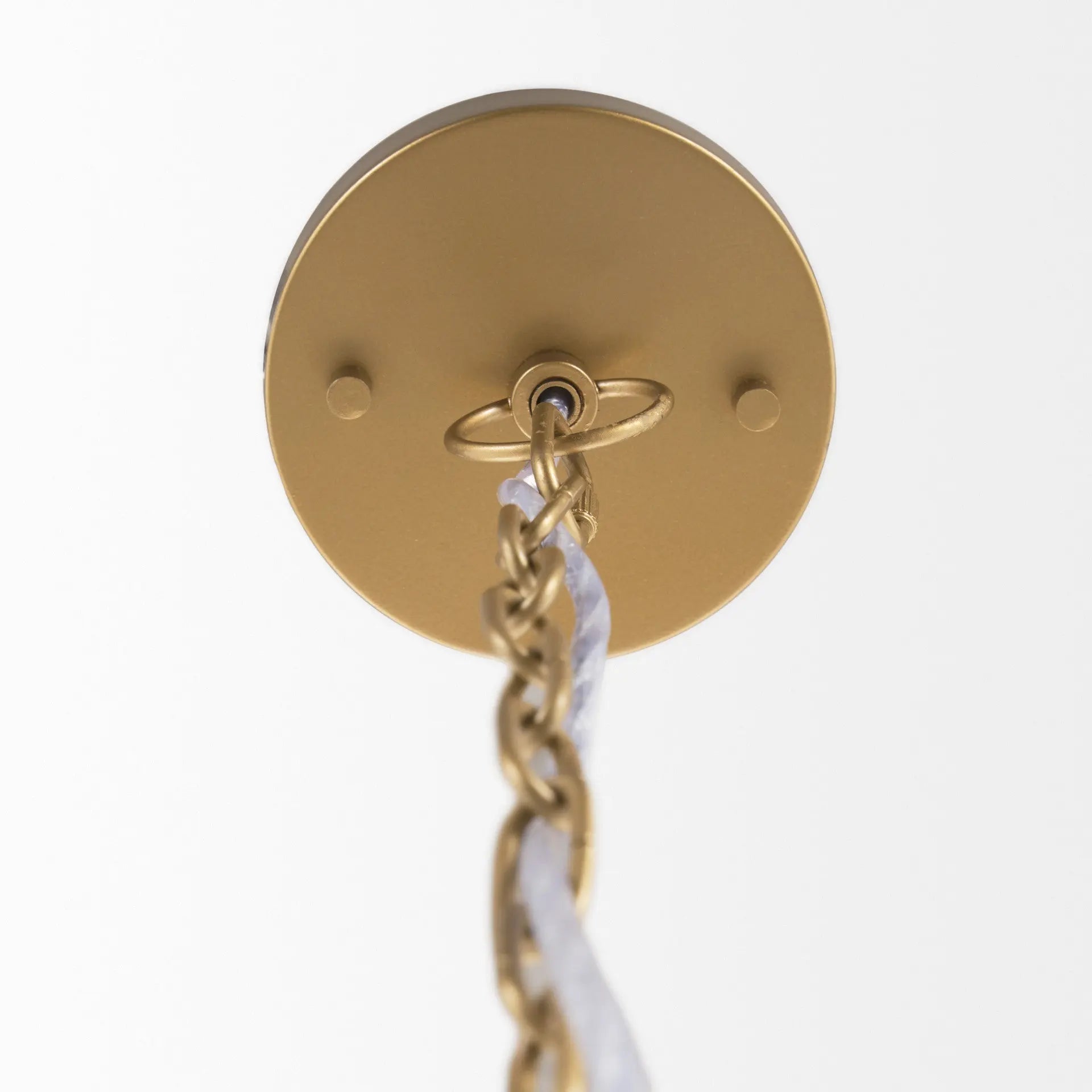 Taupe Metal Single Ceiling Light With Cream Shades Homeroots Lighting