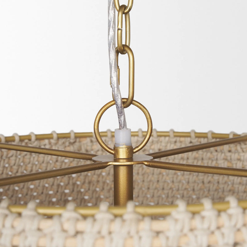 Taupe Metal Single Ceiling Light With Cream Shades Homeroots Lighting