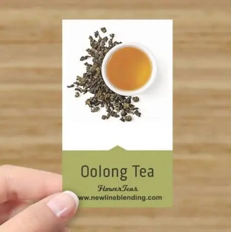 Tea Steeping Information Cards Bulk or Laminated New Line Blending