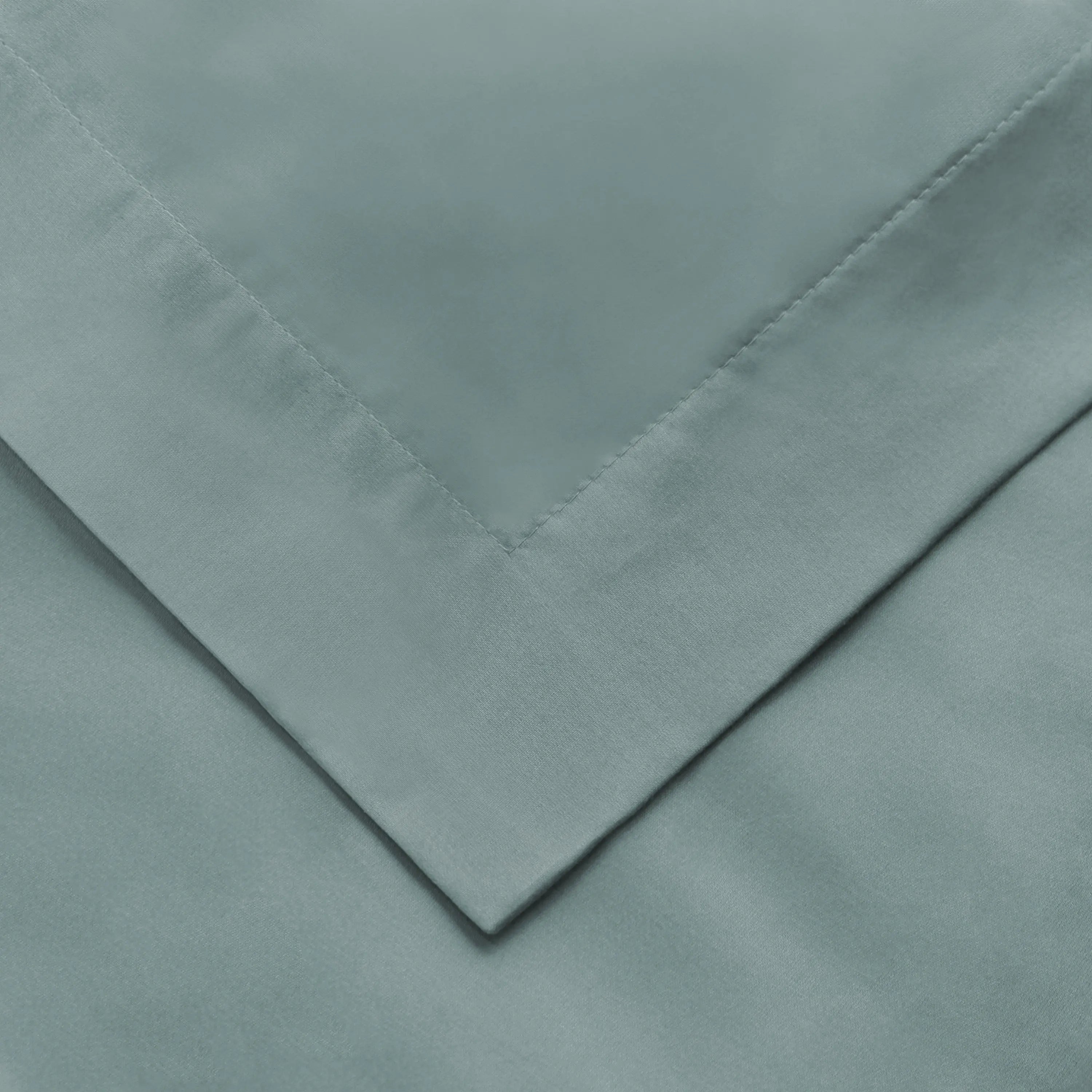 Teal Blue Queen Cotton Blend Washable Duvet Cover Set With Two Shams Homeroots Bed & Bath