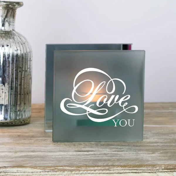 Tealight Holder Love You Dicksons Inc