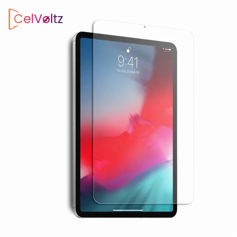 Tempered Glass Compatible For Ipad Air 1 / Air 2 / Ipad Pro 9.7 / Ipad 5 / Ipad 6 (5 Pack) (Clear) CelVoltz