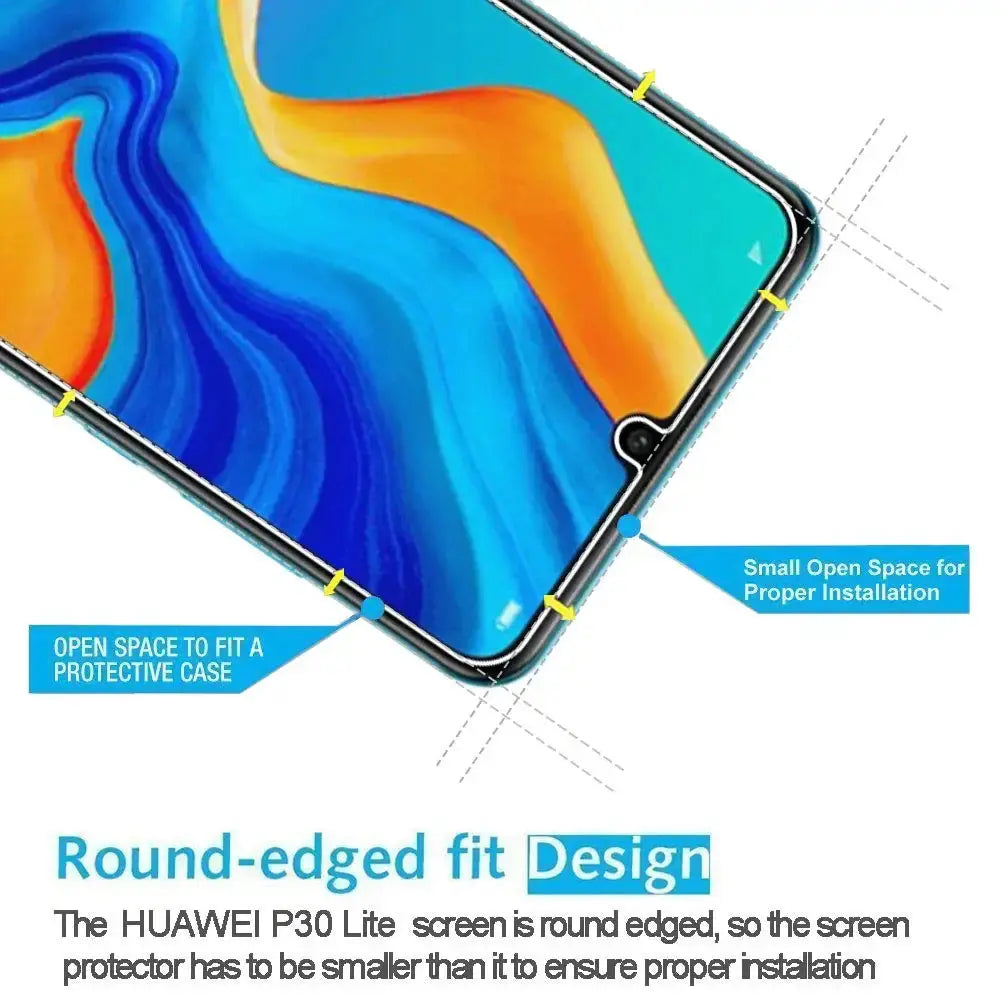 Tempered Glass for Huawei P Smart 2019 P Smart Z S 2021 Screen Protector for Huawei P30 Lite P40 Pro P20 Lite P50 Pro Glass GreatEagleInc