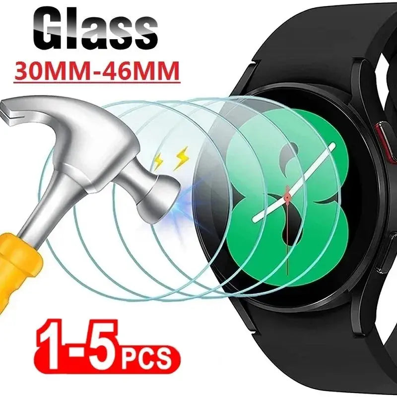 Tempered Glass for Smartwatch Smart Watch Screen Protector 33MM 34MM 35MM 36MM 37MM 38MM 39MM 40MM 41MM 42MM 44MM 30MM-46MM Film GreatEagleInc