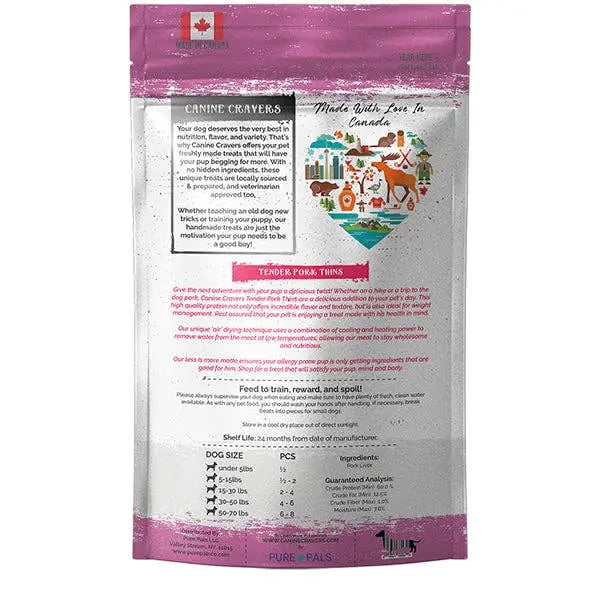 Tender Pork Thins Pure Pals