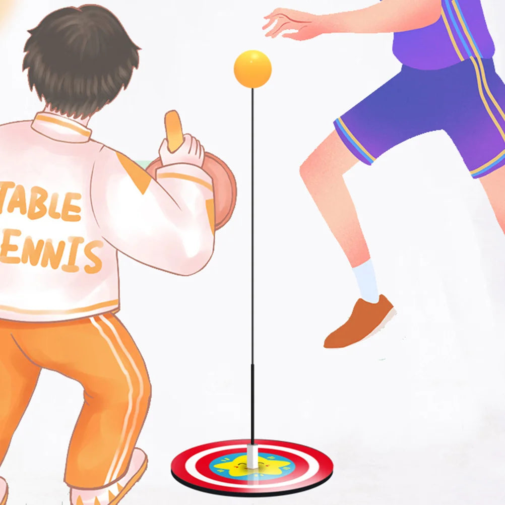 Tennis Table Training Set Pong Device Trainer Shaft Machine Practice Self Tool Children Kids Game Equipment