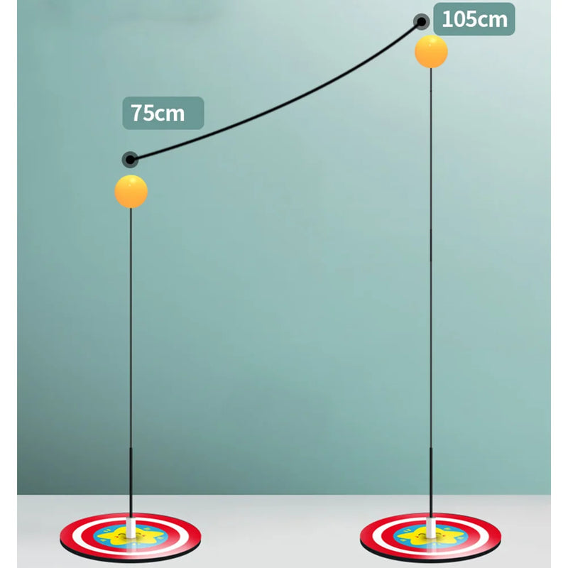 Tennis Table Training Set Pong Device Trainer Shaft Machine Practice Self Tool Children Kids Game Equipment