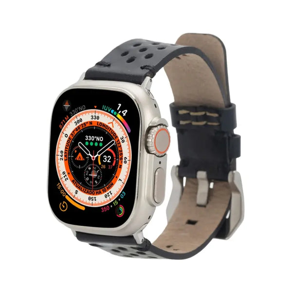 Teton Leather Bands for Apple Watch Ultra,8,7 and SE Toronata