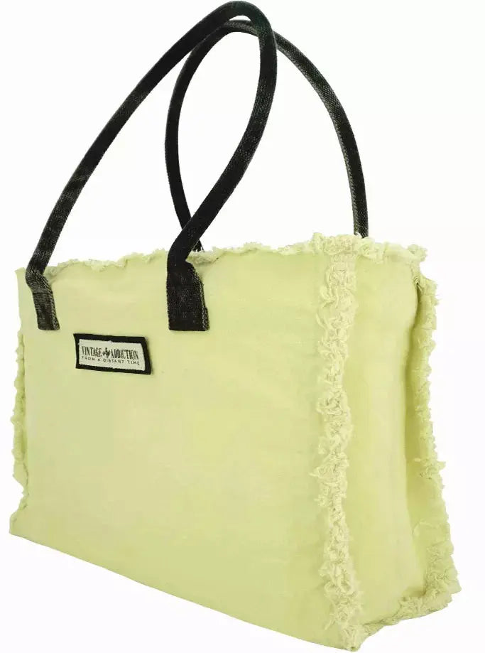Thankful & Grateful Market Tote Vintage Addiction