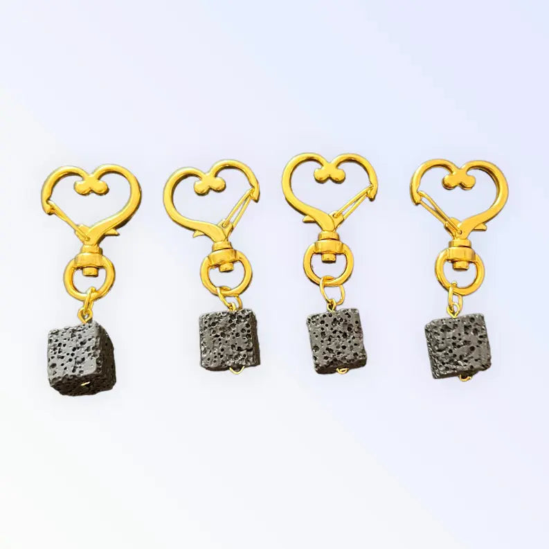 The Black Volcanic Diffuser Collar Charm Bark Fifth Avenue