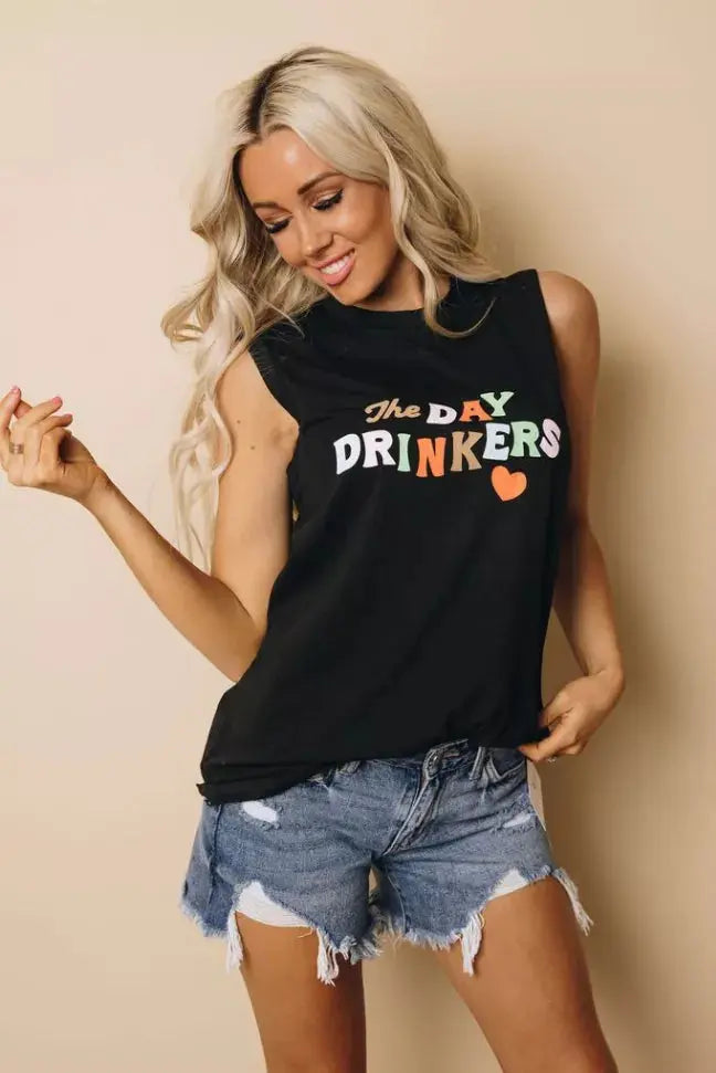 The Day Drinkers Tank Stay Warm in Style
