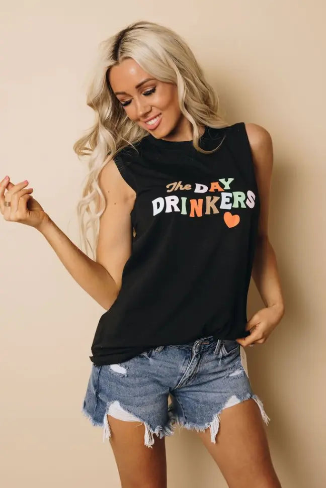 The Day Drinkers Tank Stay Warm in Style