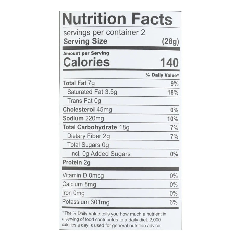 The Good Crisp Company Potato Crisps - Sour Cream And Onion - Case Of 12 - 1.6 Oz The Good Crisp Company