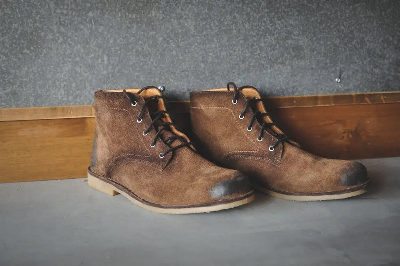 The Grover | Burnished Tobacco Suede Hound & Hammer