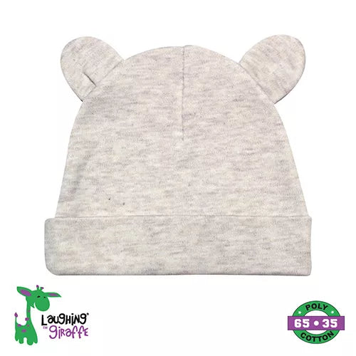 The Laughing Giraffe Baby Bear Ears Beanie Hat Kids Blanks