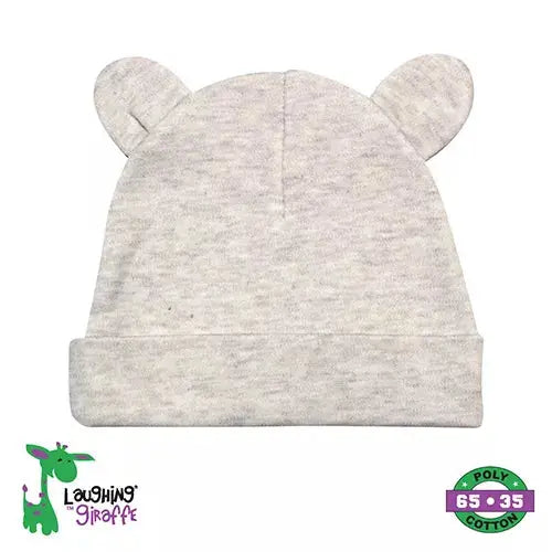 The Laughing Giraffe Baby Bear Ears Beanie Hat Kids Blanks