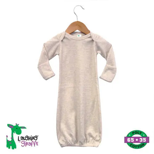 The Laughing Giraffe Baby Gown With Mittens Kids Blanks