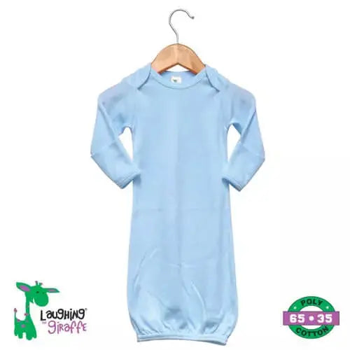 The Laughing Giraffe Baby Gown With Mittens Kids Blanks