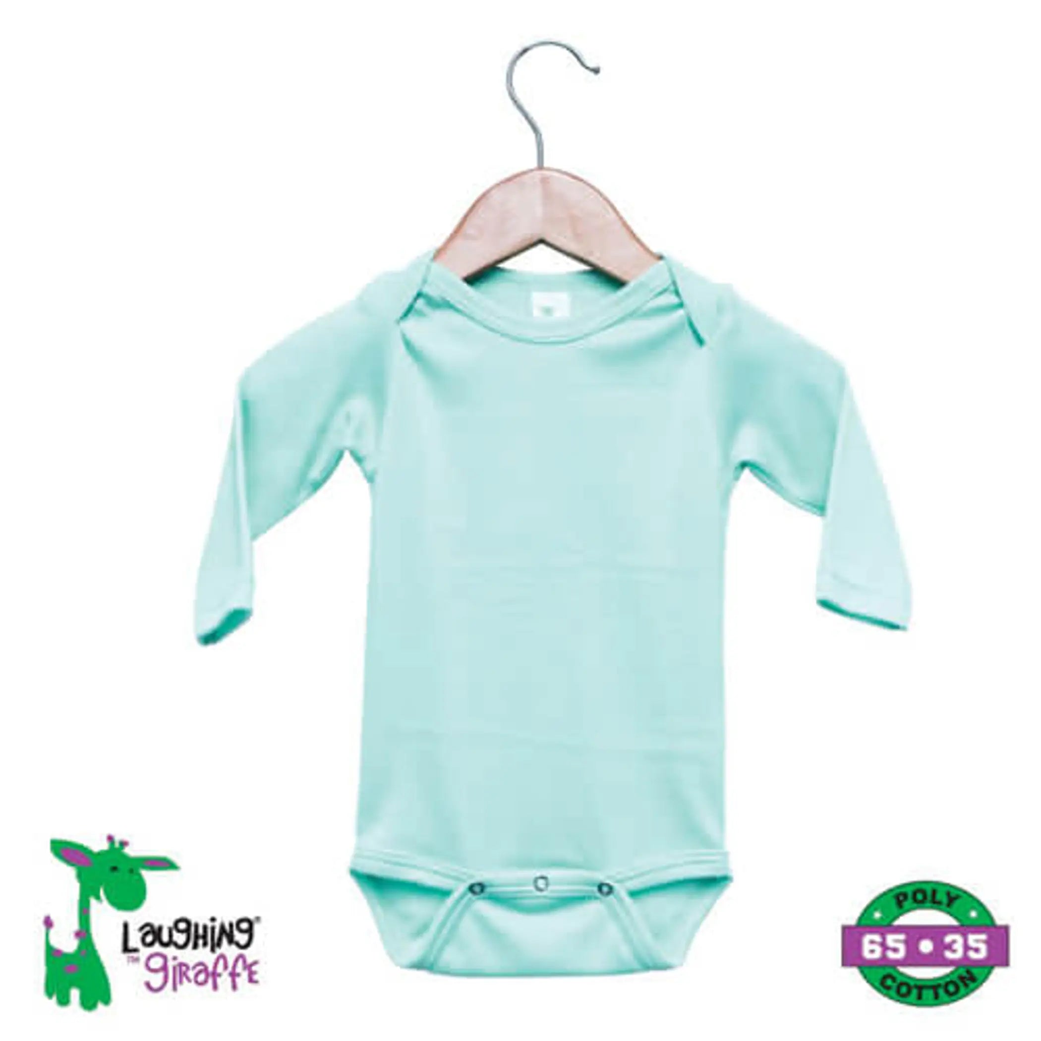 The Laughing Giraffe Baby Long Sleeve Onesie Kids Blanks