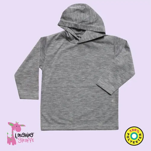 The Laughing Giraffe Toddler Hoodie Tee Kids Blanks