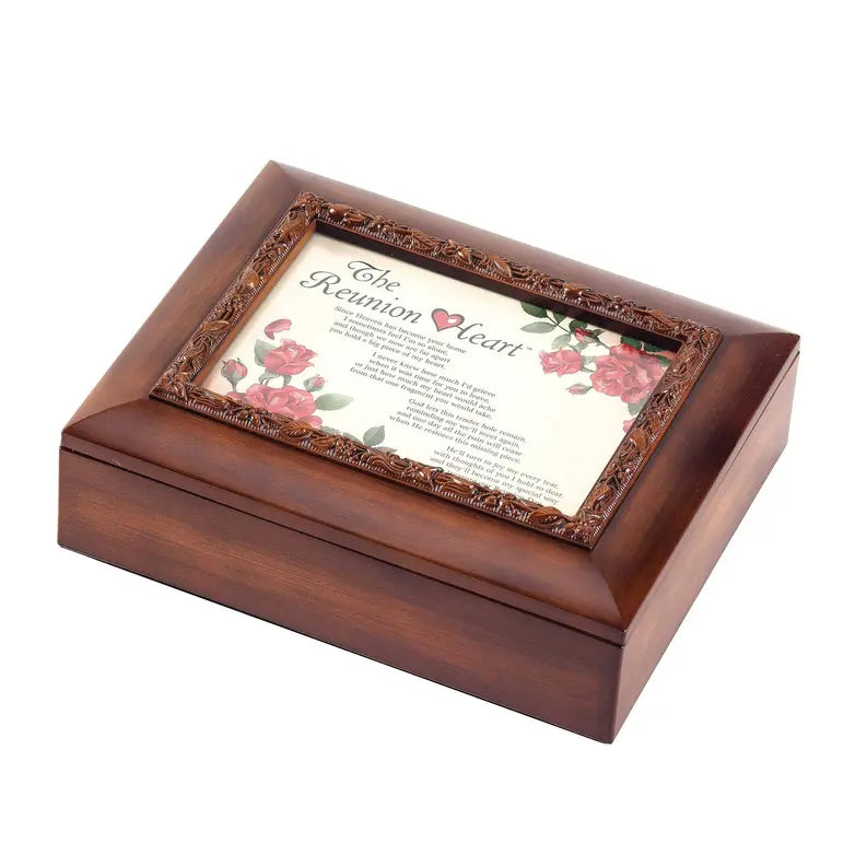 The Reunion Heart Keepsake Urn Box Dicksons Inc