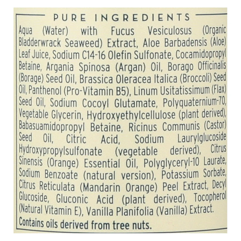 The Seaweed Bath Co Shampoo - Smoothing - Citrus - Vanilla - 12 Fl Oz The Seaweed Bath Co