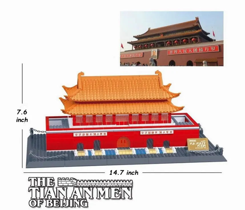 The Tiananmen square in Beijing Wange