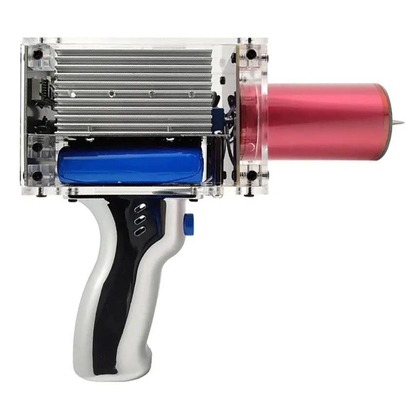 Third Generation Plus 80W 6A Tesla-Coil Gun Portable Handheld Tesla-Coil High Voltage Generator Artificial Lightning Tesla-Coil GreatEagleInc