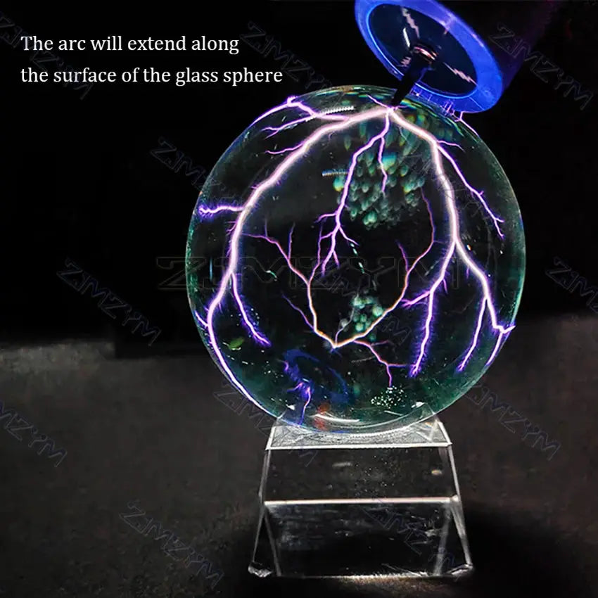 Third Generation Plus 80W 6A Tesla-Coil Gun Portable Handheld Tesla-Coil High Voltage Generator Artificial Lightning Tesla-Coil GreatEagleInc