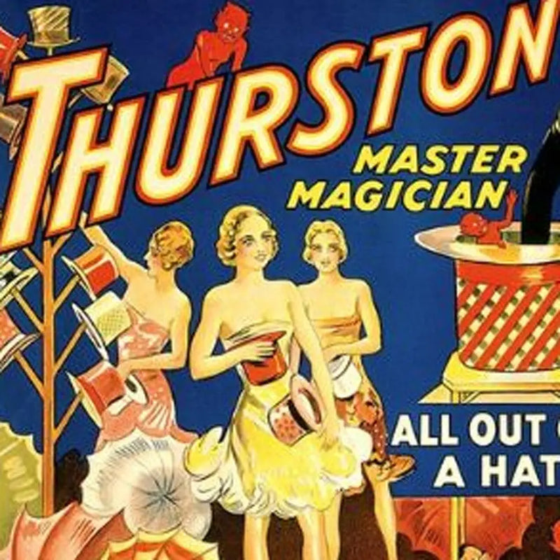 Thurston Spirits Vintage Magic Unframed Print Wall Art - GreatEagleInc