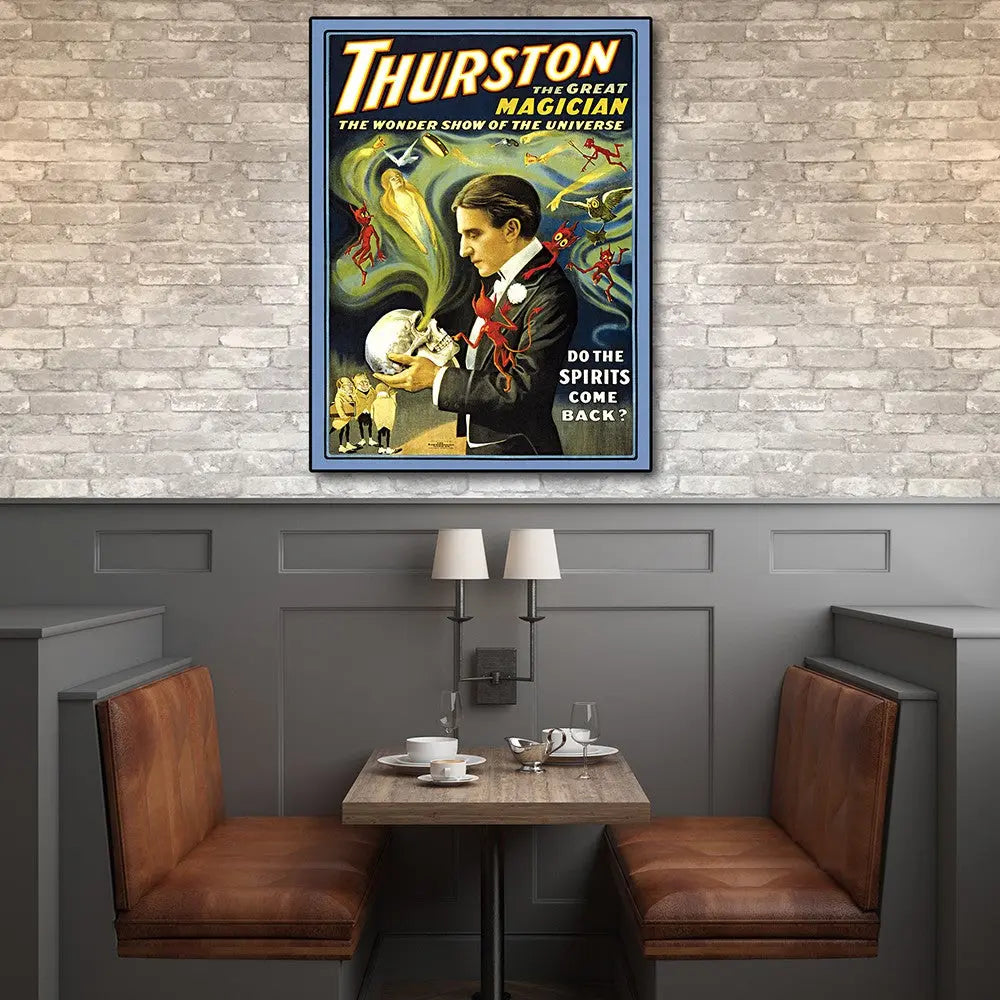 Thurston Spirits Vintage Magic Unframed Print Wall Art - GreatEagleInc