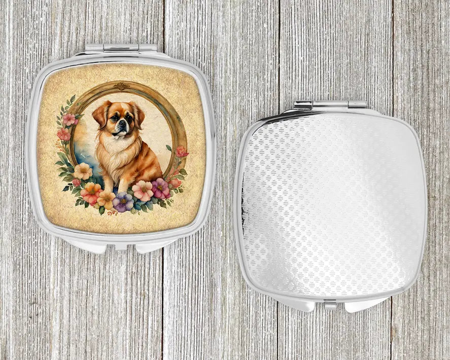 Tibetan Spaniel Compact Mirror Caroline's Treasures