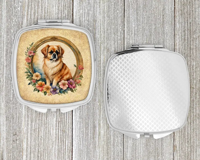 Tibetan Spaniel Compact Mirror Caroline's Treasures