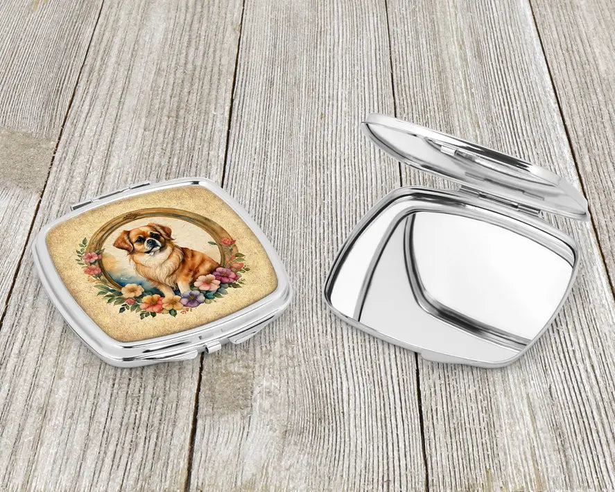 Tibetan Spaniel Compact Mirror Caroline's Treasures