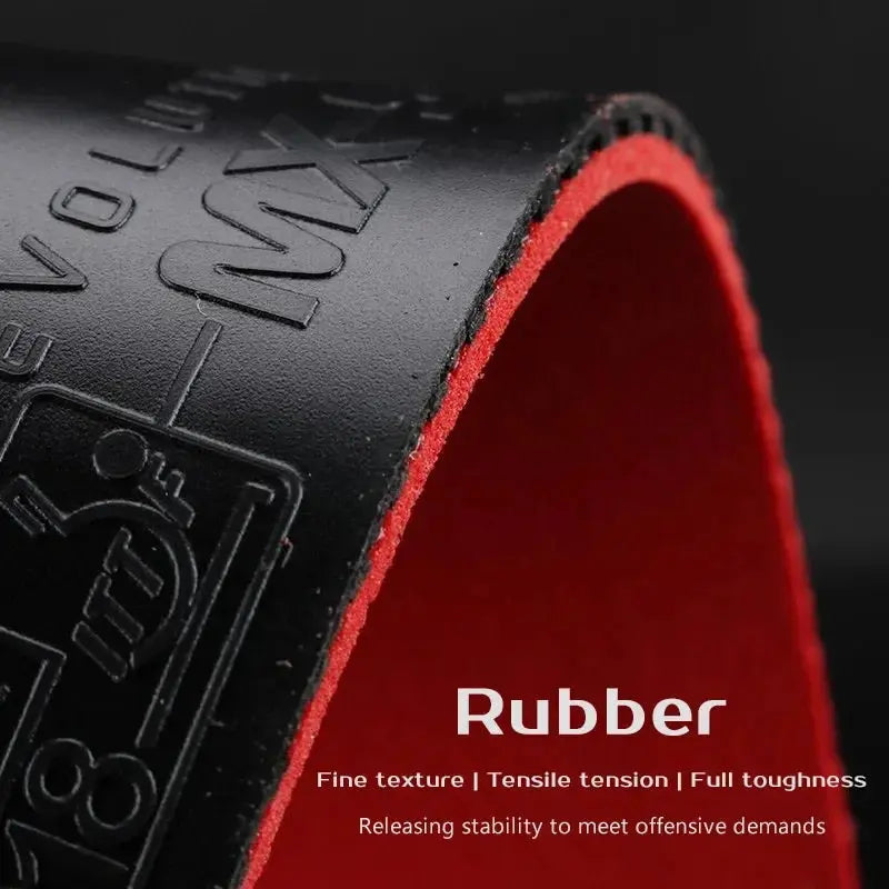 Tibhar-Evolution EL-P Table Tennis Rubber, Professional Non-Toxic Pimples-in Ping Pong Rubber for Quick Attack GreatEagleInc