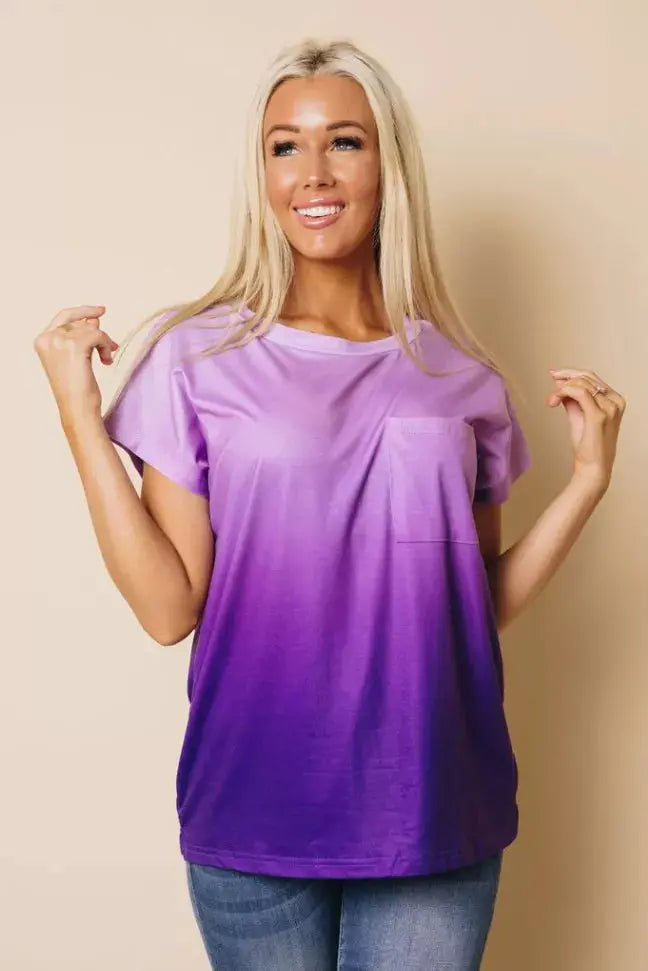 Tie Dye On My Mind Tee Stay Warm in Style