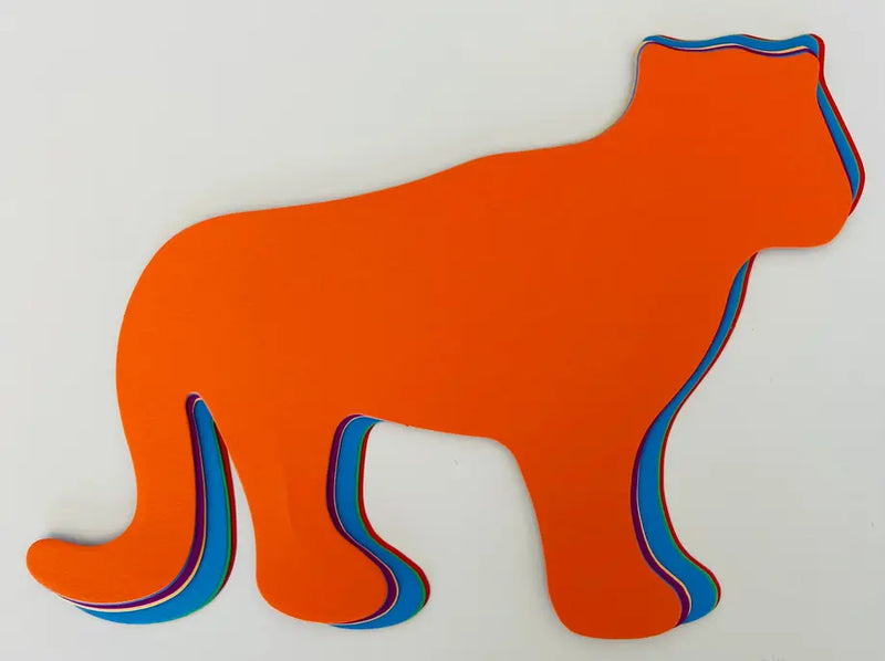 Tiger Assorted Color Super Cut-Outs Creative Shapes