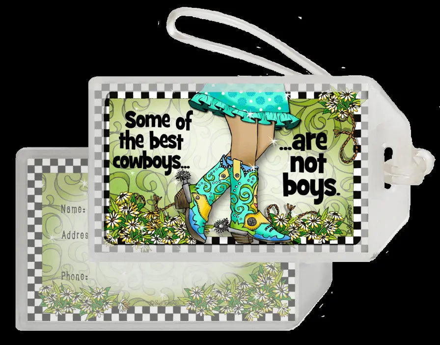 TingleBoot Collection Bag Tag Suzy Toronto