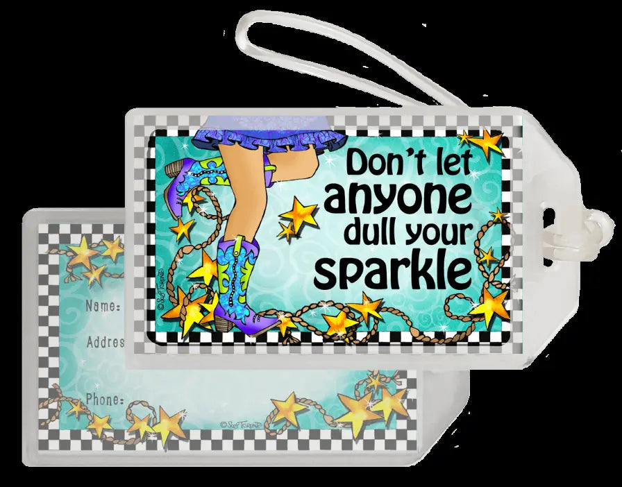 TingleBoot Collection Bag Tag Suzy Toronto
