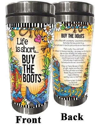 TingleBoot Collection Stainless Steel Tumbler Suzy Toronto