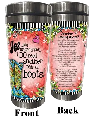 TingleBoot Collection Stainless Steel Tumbler Suzy Toronto