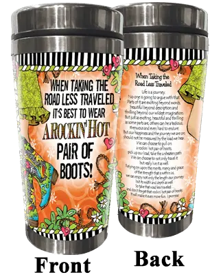 TingleBoot Collection Stainless Steel Tumbler Suzy Toronto
