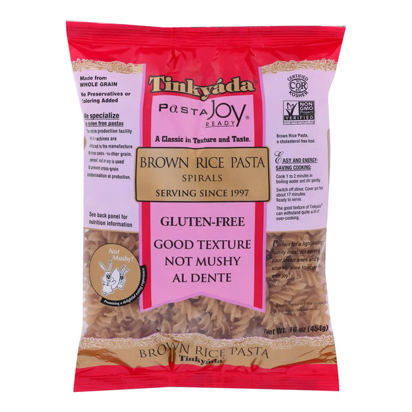 Tinkyada Brown Rice Spirals - Case Of 12 - 16 Oz Tinkyada