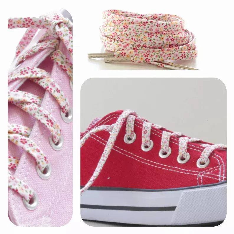 Tiny Flowers Shoelaces Cutelaces