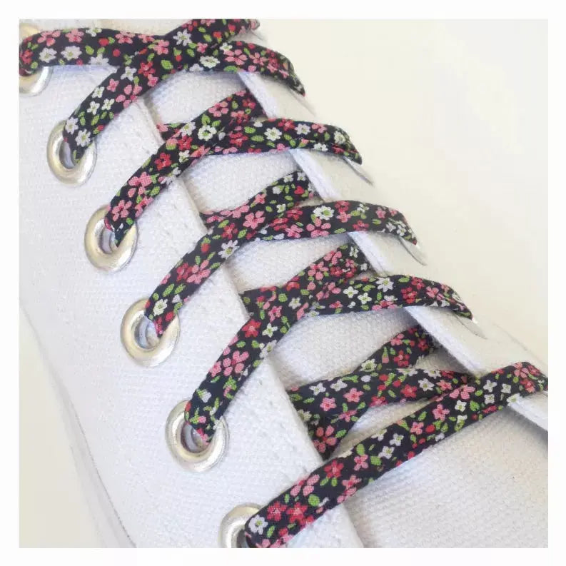 Tiny Flowers Shoelaces Cutelaces