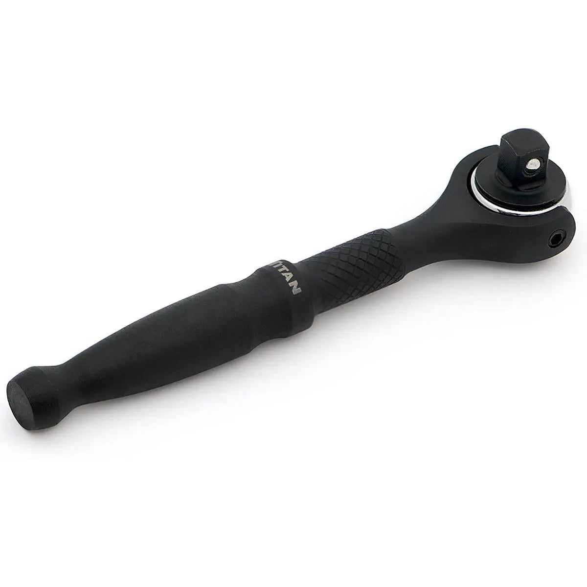 Titan 1/4" Drive - Swivel Head Micro Ratchet - Black TITAN