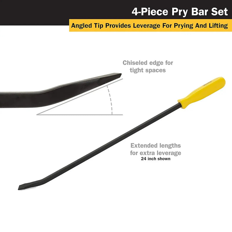 Titan 4 Pc Pry Bar Set TITAN